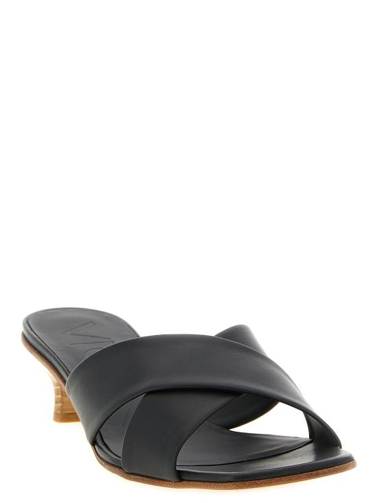 26SS 비치니 뮬/슬리퍼 C600001002 Black - VICINI