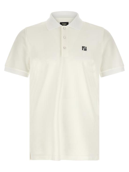 26FW 펜디 폴로 티셔츠 FY1309AY0IF0QA0 White