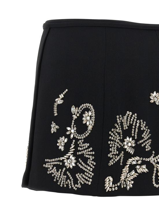 26SS 드리스 반 노튼 숏 스커트 2610106023210900 Black - DRIES VAN NOTEN