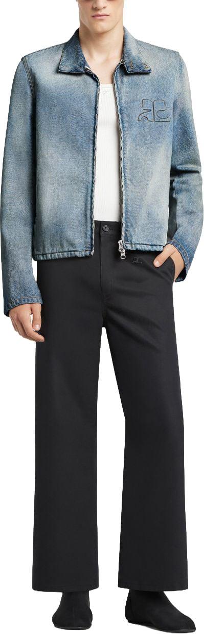 26SS 쿠레쥬 데님 자켓 126DBL328DE00587055 LICHTBLUE - COURREGES
