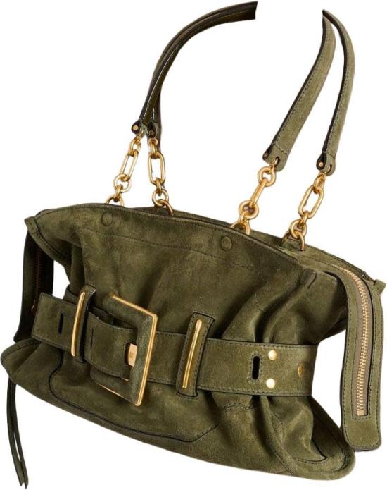 26SS 발망 숄더백 GN0DB035LCAO7AS DONKERGREEN - BALMAIN