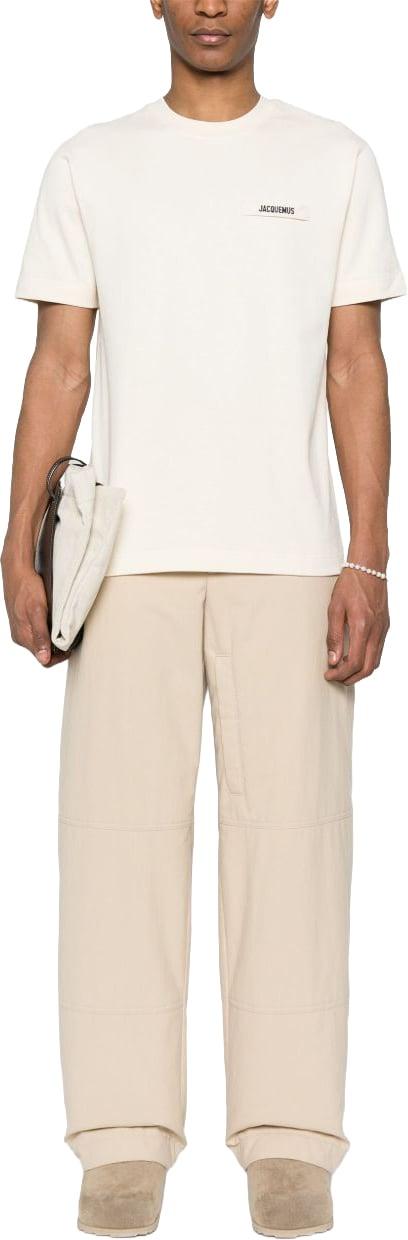 26FW 자크뮈스 그로그랭 로고 티셔츠 TSM00133AJ00226150 WHITE - JACQUEMUS