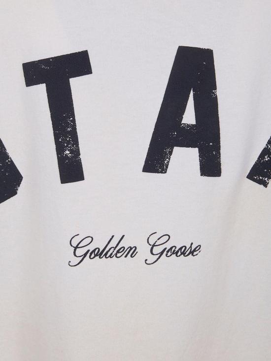26FW 골든구스 반팔 티셔츠 GUP01873P00241811616 WHITE - GOLDEN GOOSE