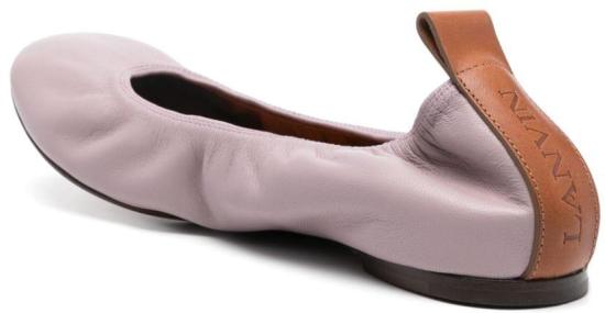  랑방 플랫 슈즈 FWBAMB02NAPAP24775 PURPLE - LANVIN