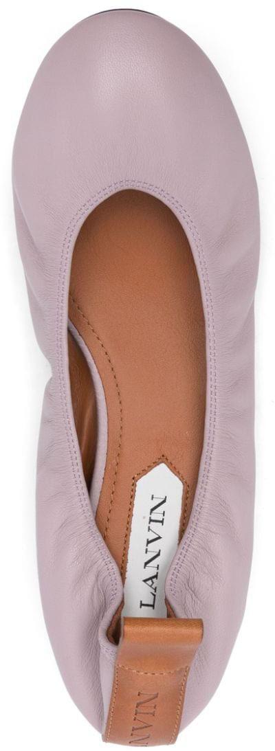  랑방 플랫 슈즈 FWBAMB02NAPAP24775 PURPLE - LANVIN