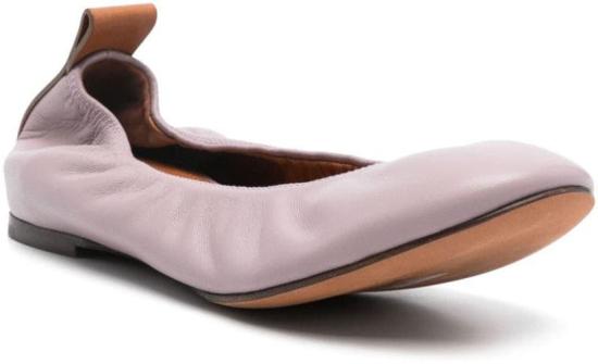  랑방 플랫 슈즈 FWBAMB02NAPAP24775 PURPLE - LANVIN