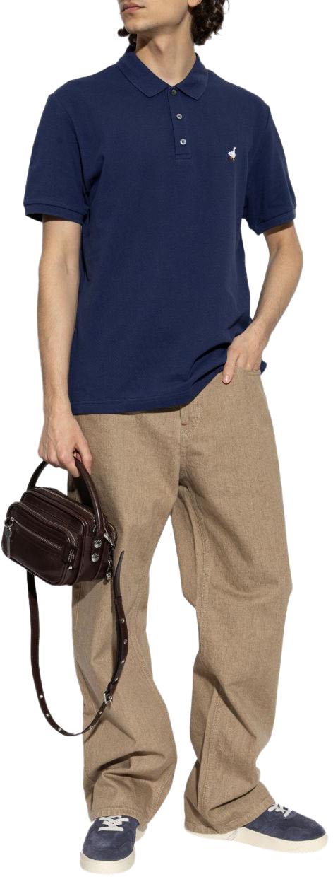 26SS 모스키노 폴로 티셔츠 A160502421290 NAVY - MOSCHINO