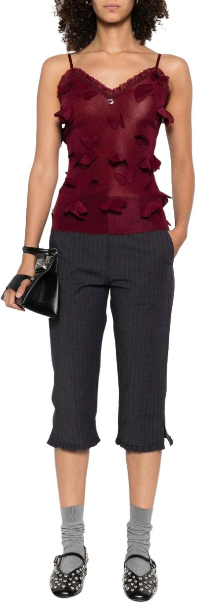 25FW 코페르니 민소매 티셔츠 COPML165Y3015RED MAROON - COPERNI