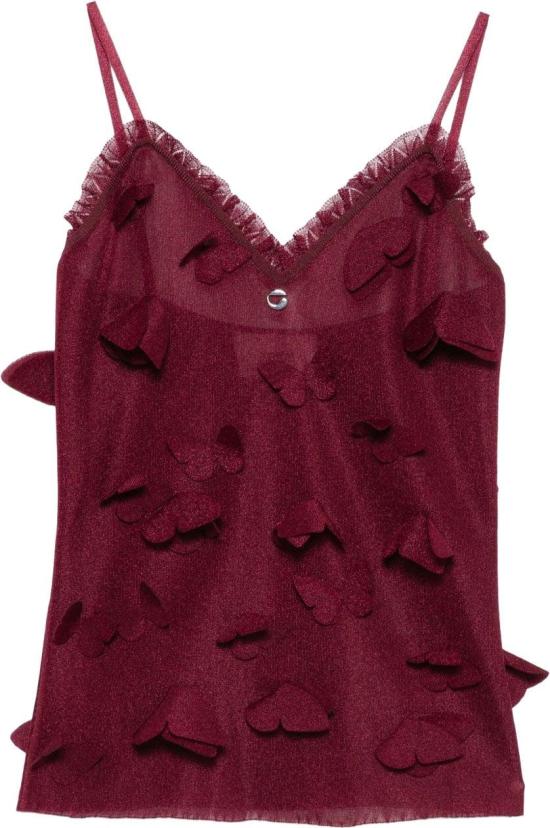 25FW 코페르니 민소매 티셔츠 COPML165Y3015RED MAROON