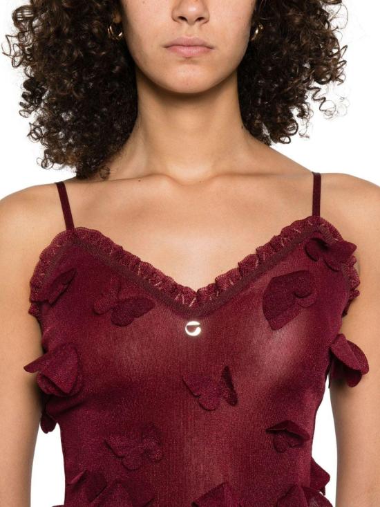 25FW 코페르니 민소매 티셔츠 COPML165Y3015RED MAROON - COPERNI