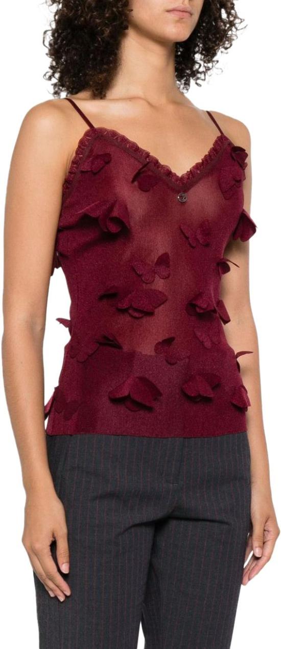 25FW 코페르니 민소매 티셔츠 COPML165Y3015RED MAROON - COPERNI