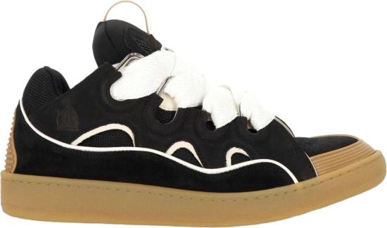 25FW 랑방 스니커즈 FUSKDK12BICOE25B817 BLACK
