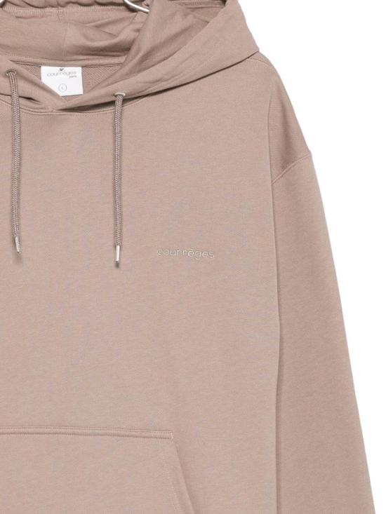 25FW 쿠레쥬 후드 티셔츠 325JHO042JS02341098 TAUPE - COURREGES
