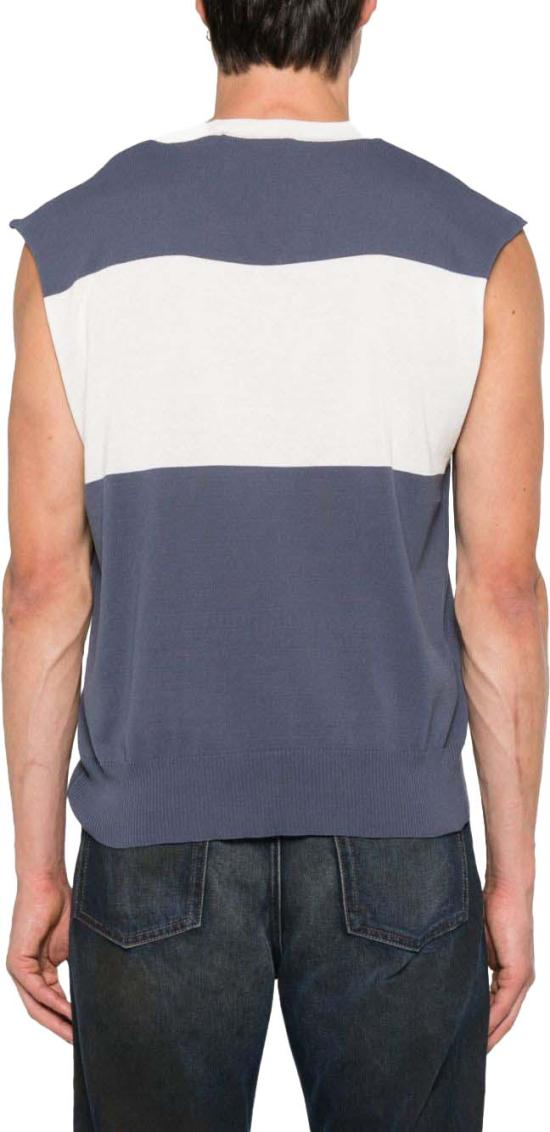 25SS 비비안웨스트우드 민소매 티셔츠 2701002JY003FO102 BLUE - VIVIENNE WESTWOOD