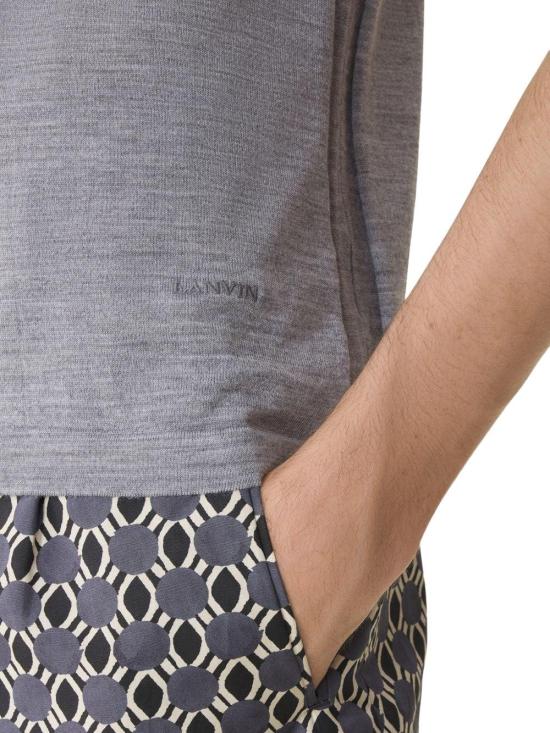 26SS 랑방 폴로 티셔츠 RMPL0005K099P2612 LICHTGREY - LANVIN