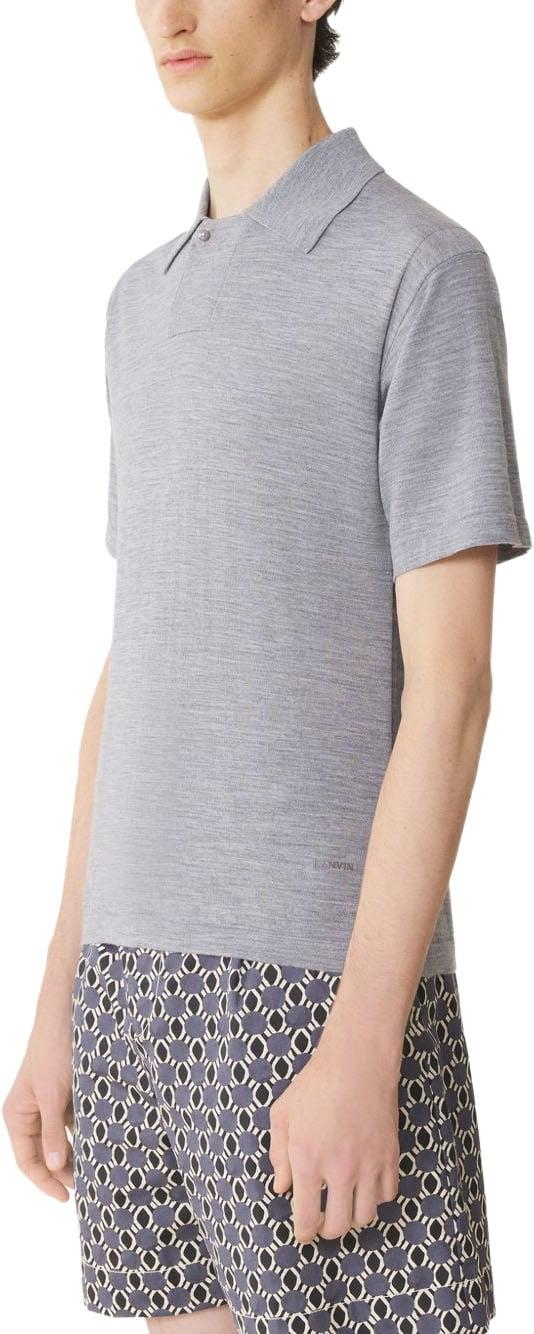 26SS 랑방 폴로 티셔츠 RMPL0005K099P2612 LICHTGREY - LANVIN