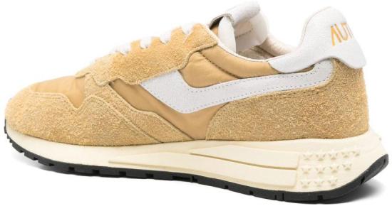 25FW 오트리 릴윈드 로우 나일론 스웨이드 스니커즈 WWLMNC26 BEIGE - AUTRY