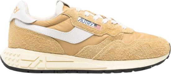 25FW 오트리 릴윈드 로우 나일론 스웨이드 스니커즈 WWLMNC26 BEIGE