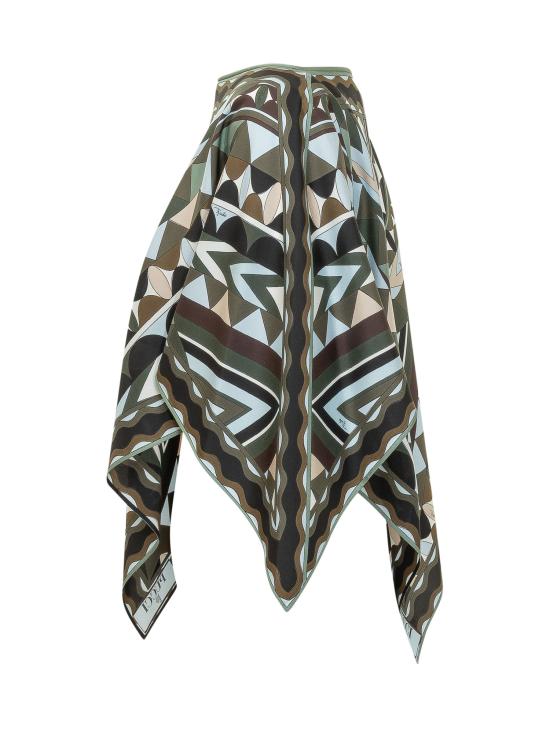 26SS 푸찌 블라우스 6HRM966H894 P63 KHAKI BLUE - PUCCI