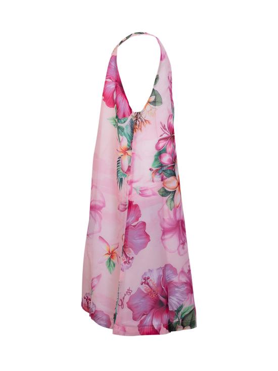 26SS [키즈] 게스 원피스 J6GK00WA2T0 P9LB HIBISCUS OASIS - GUESS