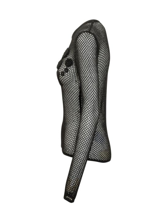 26SS 가니 긴팔 티셔츠 A1070231 099 BLACK - GANNI