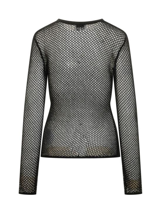 26SS 가니 긴팔 티셔츠 A1070231 099 BLACK - GANNI