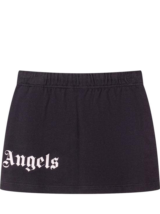 26SS [키즈] 팜앤젤스 스커트 PGCK001S26FLE001 110 NERO - PALM ANGELS