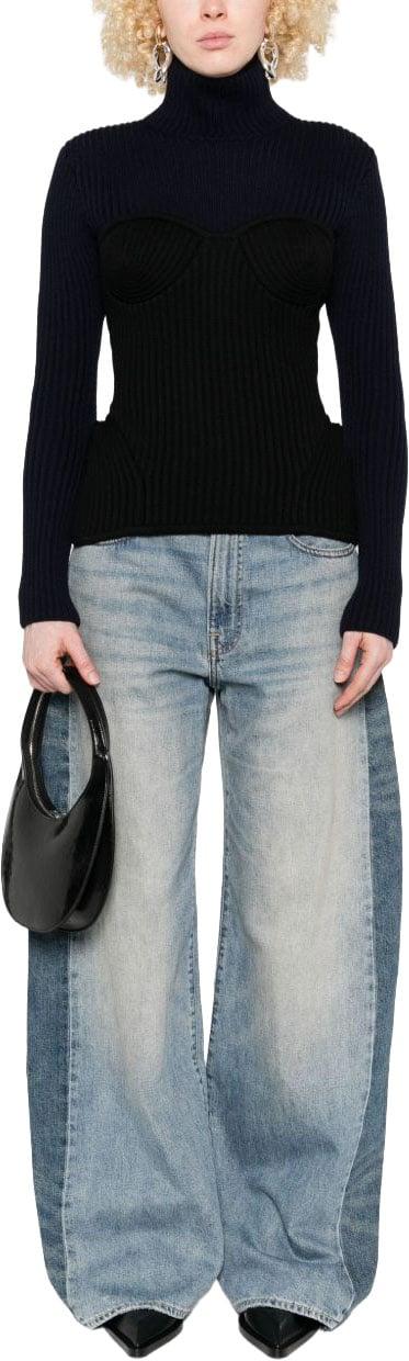 25FW 장 폴 고티에 터틀넥 PO005K0015900 BLACK - JEAN PAUL GAULTIER