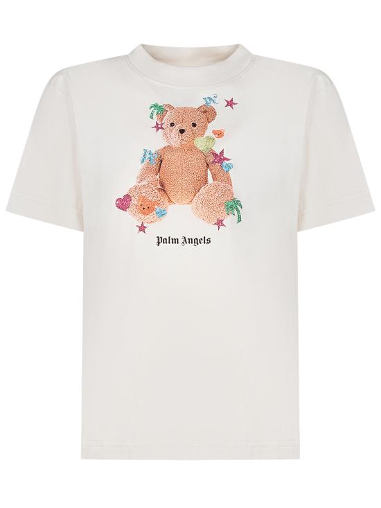 26SS [키즈] 팜앤젤스 티셔츠 PGAA002S26JER006 002 OFF WHITE