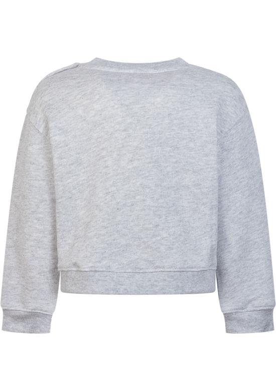 26SS [키즈] 팜앤젤스 티셔츠 PBXC001S26FLE002 101 GRIGIO MELANGE - PALM ANGELS