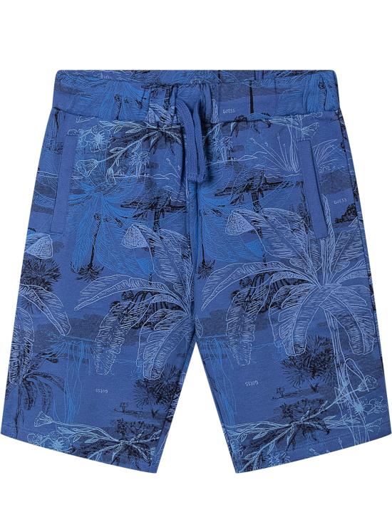 26SS [키즈] 게스 쇼츠/버뮤다 L6GD09KA6R4 P76N TROPICAL SUMMER BLUE