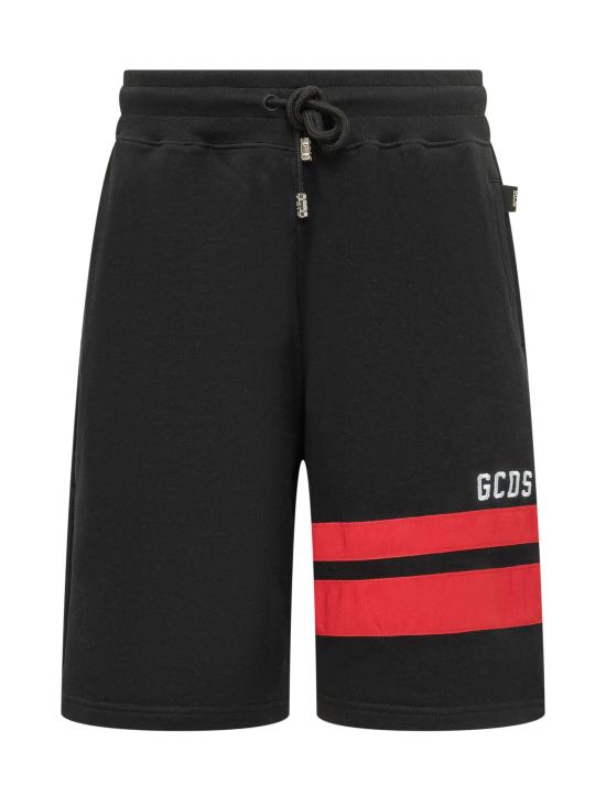 26SS 지씨디에스 숏팬츠 Z0MLQL229F004 999R BLACK RED