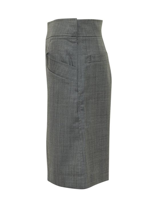 26SS 가니 숏팬츠 A1110071 252 PHANTOM - GANNI