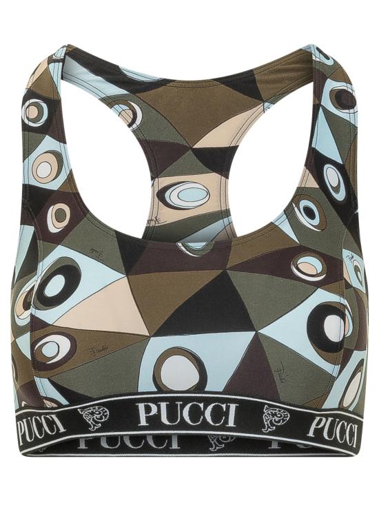 26SS 푸찌 반팔 티셔츠 6HTP576H865 P18 KHAKI BLUE