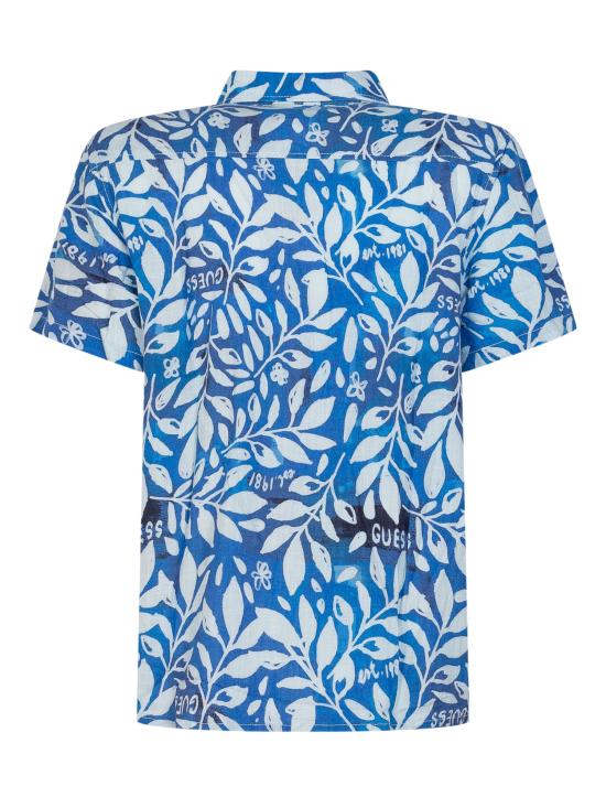 26SS [키즈] GUESS KIDS 셔츠 L6GH01WFBT0 P78H BLUE SPRING LEAVES - OTHER BRANDS