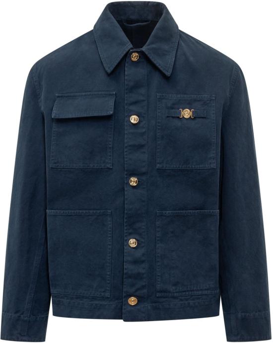 26SS 베르사체 자켓 10178591A129461UO60 NAVY