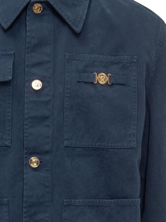 26SS 베르사체 자켓 10178591A129461UO60 NAVY - VERSACE
