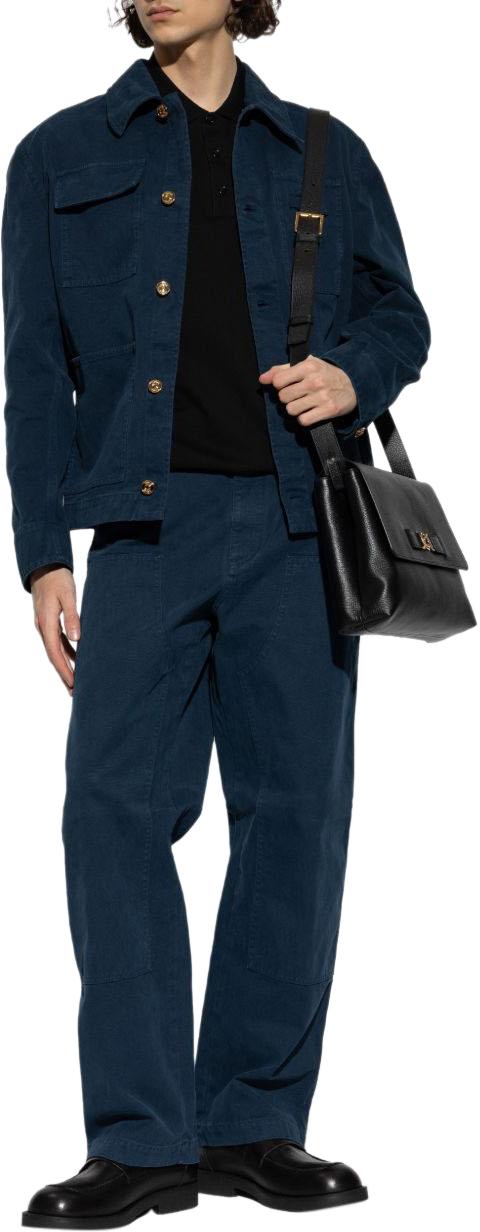 26SS 베르사체 자켓 10178591A129461UO60 NAVY - VERSACE