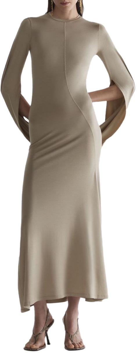 26SS 뮈글러 롱 원피스 26S1RO184930127322 TAUPE