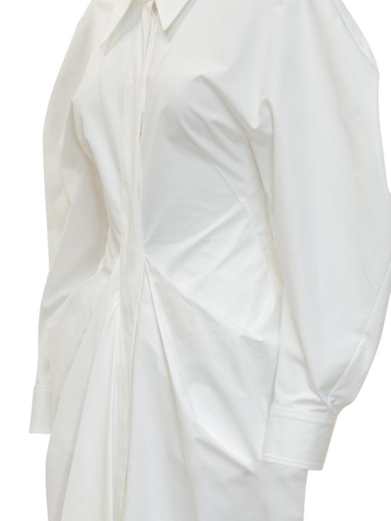 26SS 지방시 미디 원피스 BW22T71642 100 WHITE - GIVENCHY