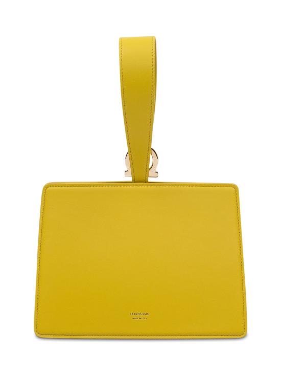 26SS 살바토레 페라가모 클러치/파우치 220958 792849 ANTIQUE YELLOW - SALVATORE FERRAGAMO