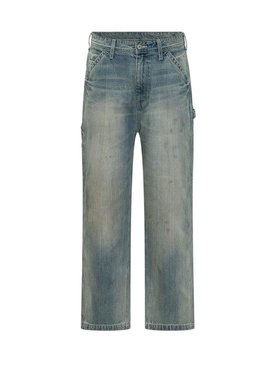 26SS UNIVERSAL OVERALL 데님 팬츠 HT2433601BUNIOV VLW VINTAGE LIGHT WASH