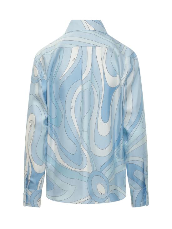 26SS 푸찌 블라우스 6HRJ046H761 005 PALE BLUE - PUCCI