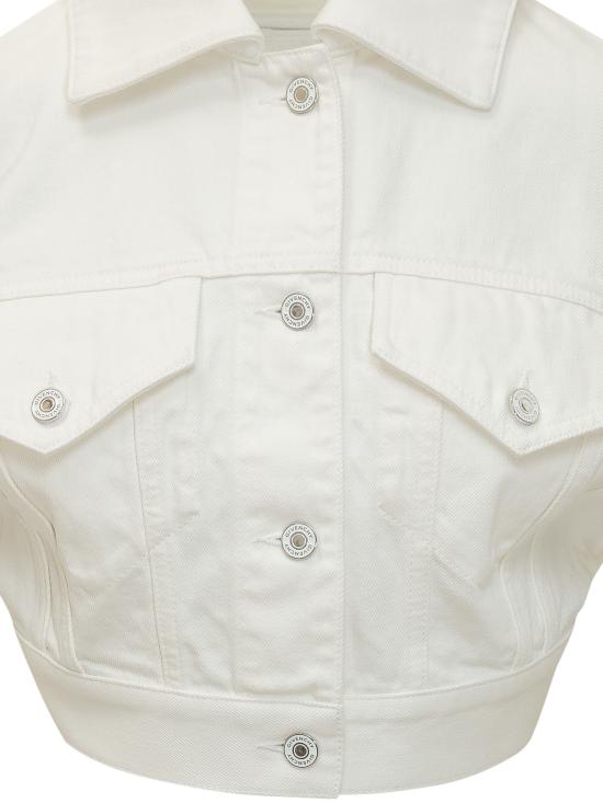 26SS 지방시 자켓 BW00US516T 130 OFF WHITE - GIVENCHY