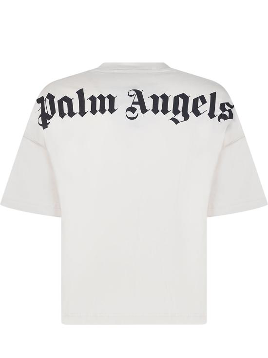 26SS [키즈] 팜앤젤스 티셔츠 PBAA002S26JER001 002 OFF WHITE - PALM ANGELS