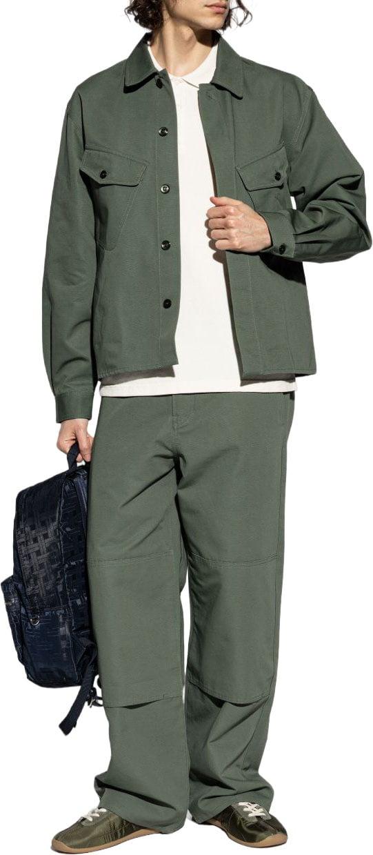 26SS 겐조 Striker 로우탑 스니커즈 FG55SN122F5551 DONKERGREEN - KENZO