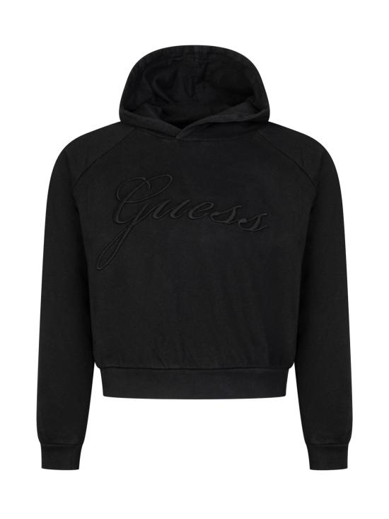 26SS [키즈] GUESS KIDS 에스파드류 J6GQ03KAD74 JBLK JET BLACK