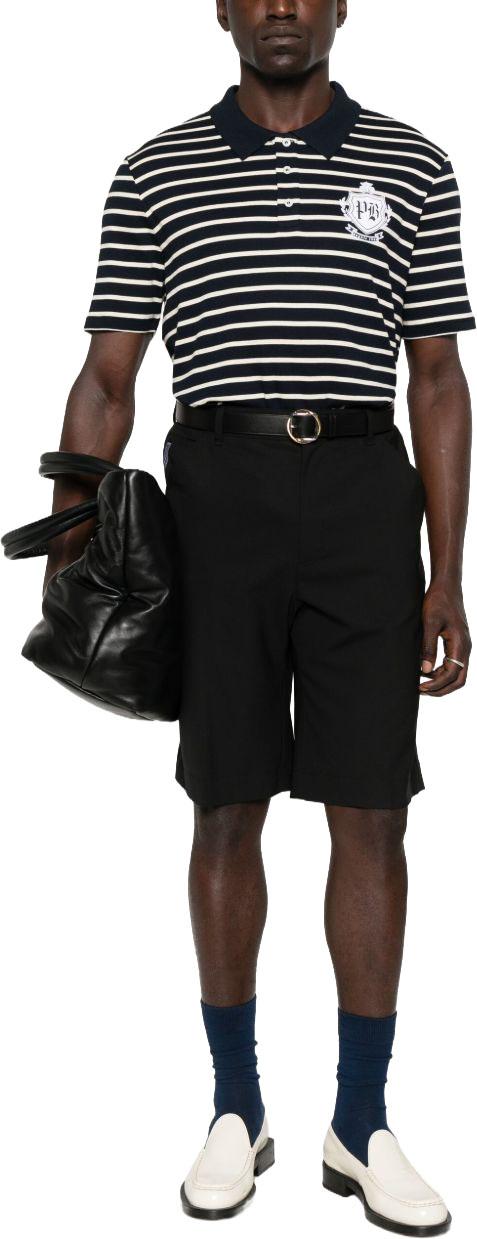 25FW 발망 폴로 티셔츠 FH0GC026GF30SFF BLACK - BALMAIN