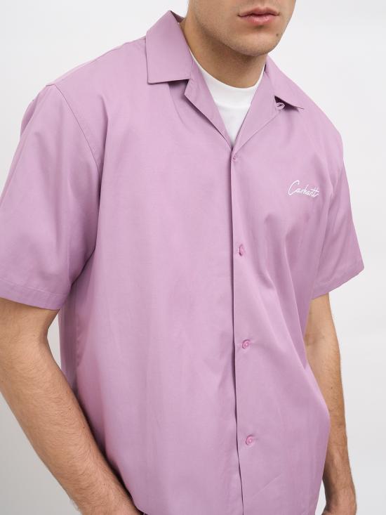 26SS 칼하트 WIP 반팔 셔츠 NI0314653N7XX Light violet - CARHARTT WIP