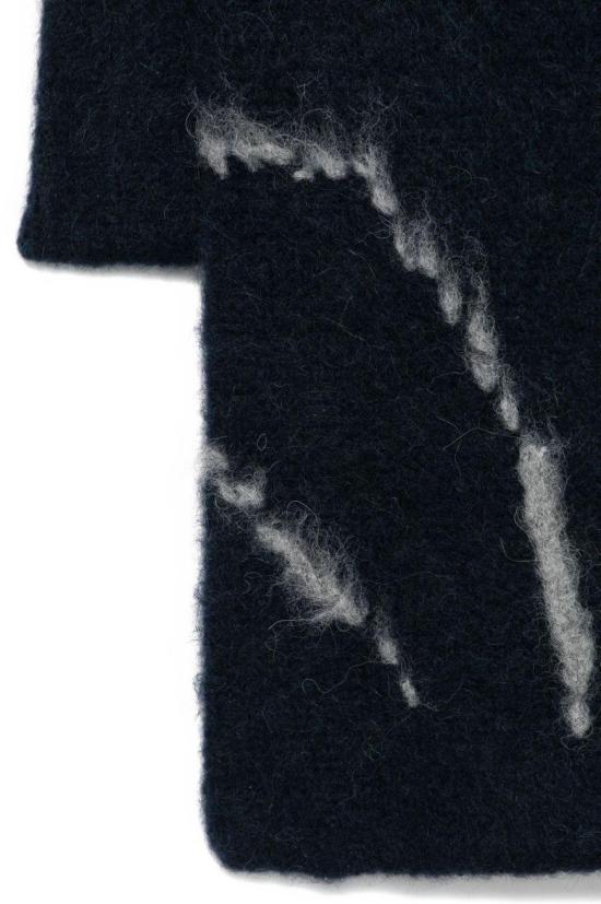 25FW 드리스 반 노튼 머플러/스카프 2520212292709509 NAVY - DRIES VAN NOTEN